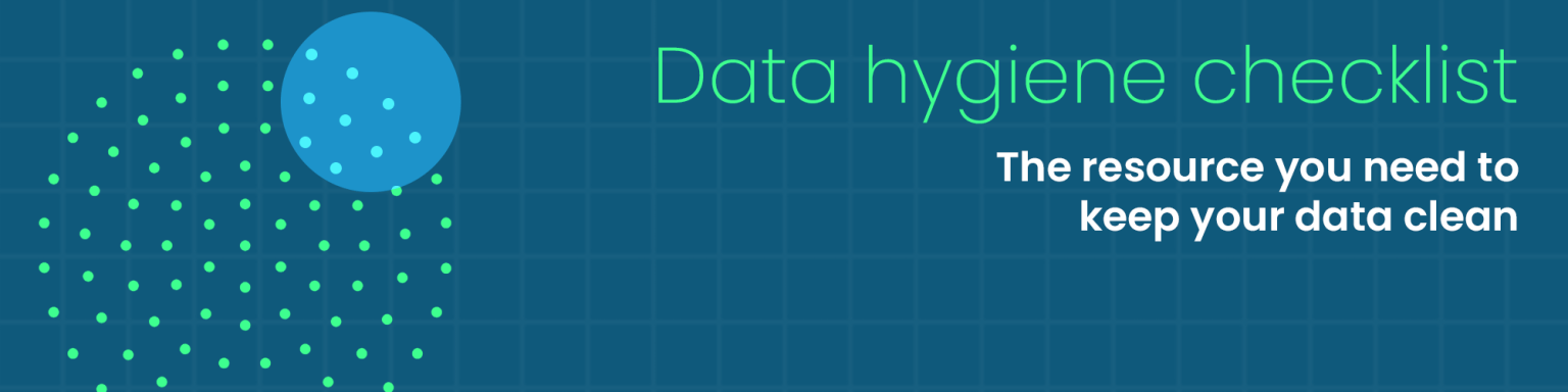 DataHygiene checklist banner VH